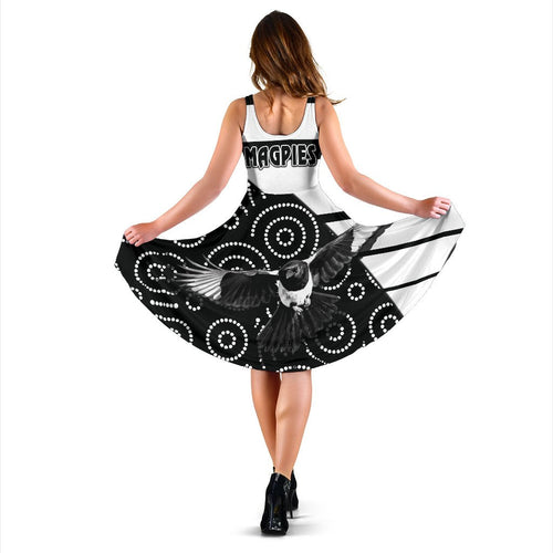 Western Suburbs Magpies Women's Dress Simple Indigenous - Vibe Hoodie