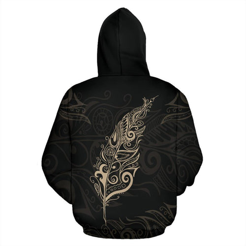 tan-silver-fern-new-zealand-basic-hoodie