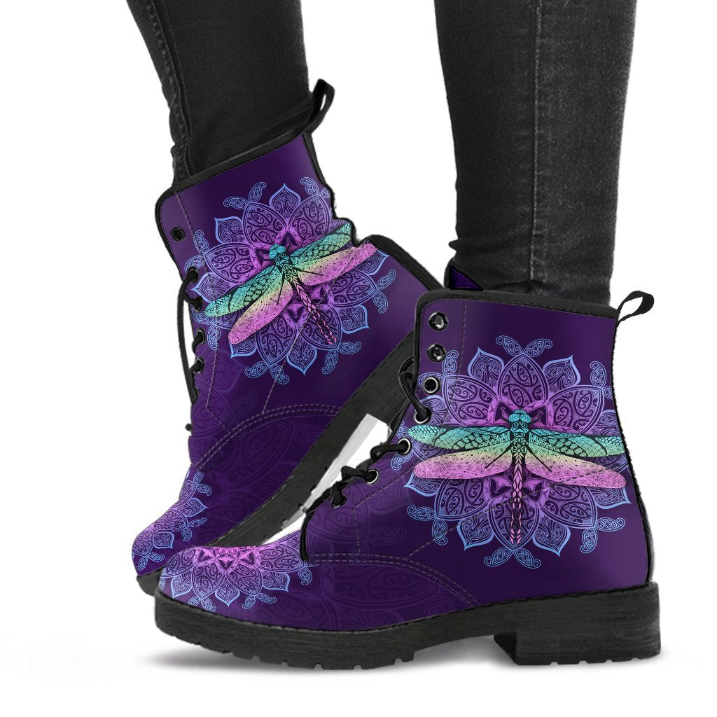 maori-mandala-dragonfly-leather-boots
