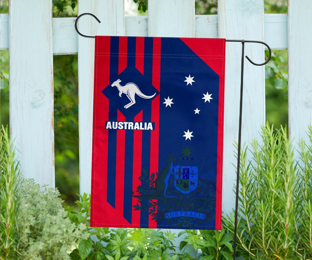 flag-australia-kangaroo-sign-national-color