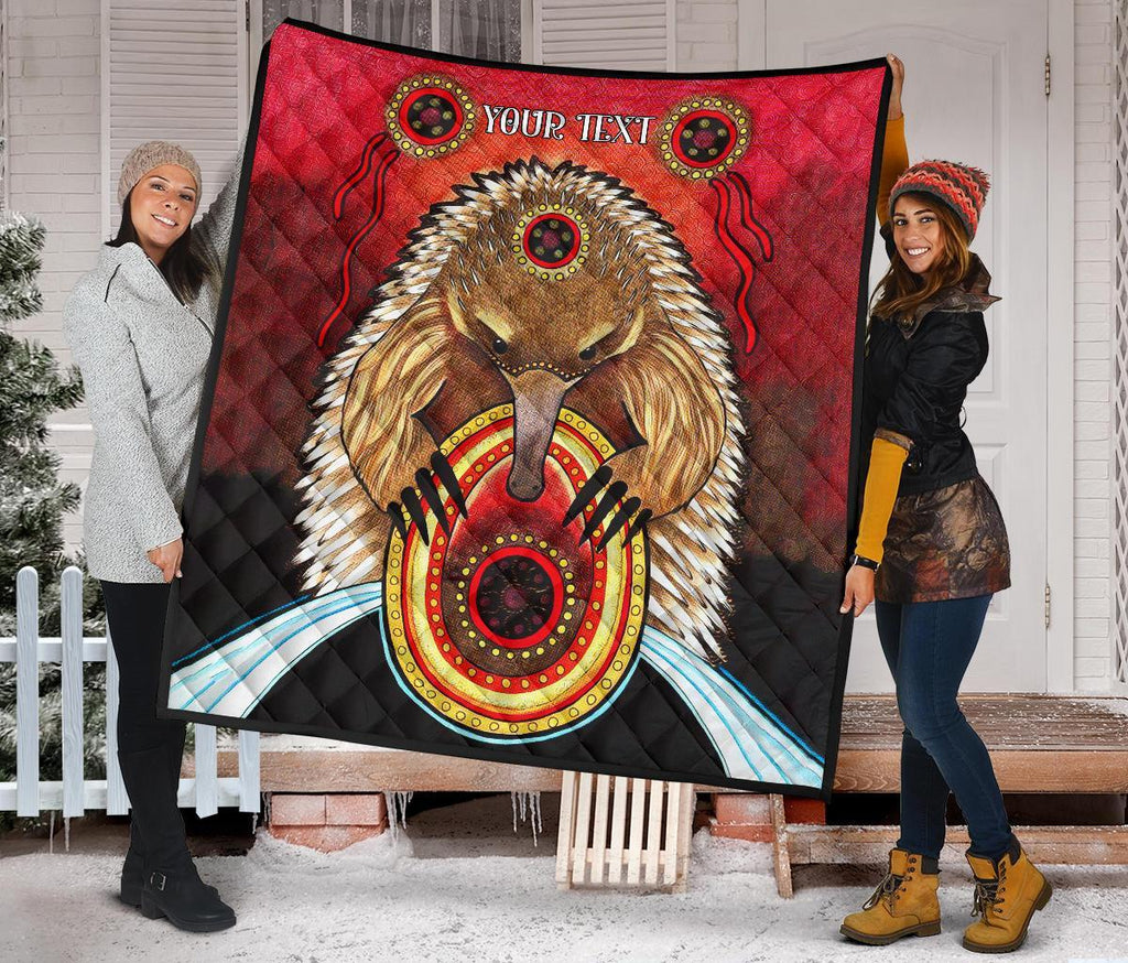 custom-premium-quilt-australian-echidna