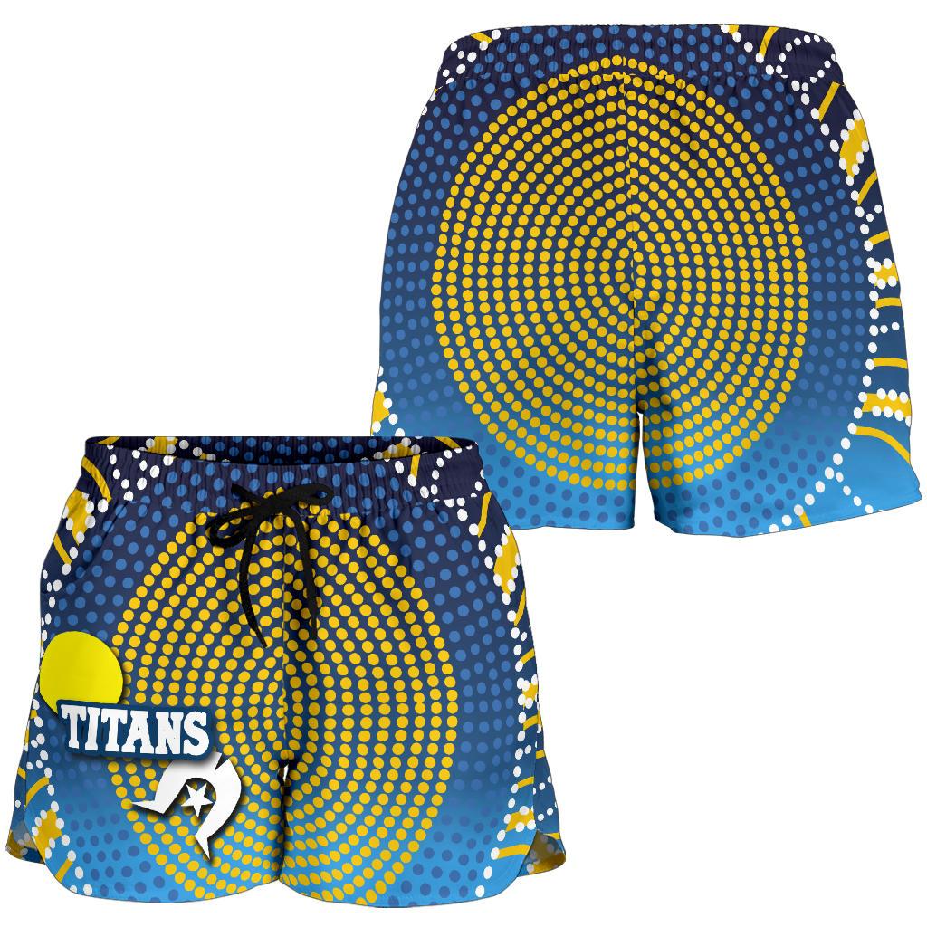 Naidoc Titans Women Shorts Gold Coast Indigenous - Vibe Hoodie