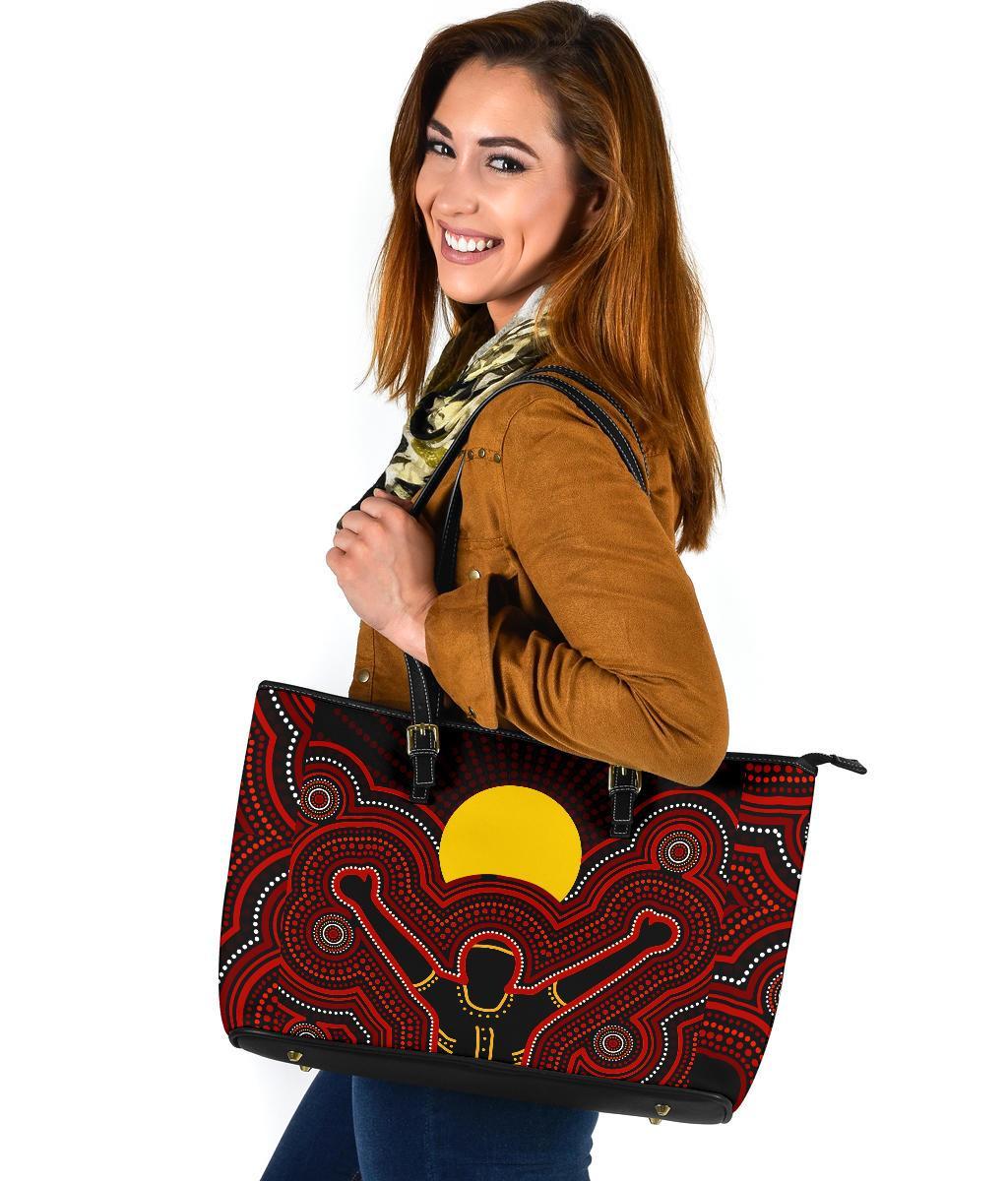 aboriginal-large-leather-tote-bag-the-sun-always-shines