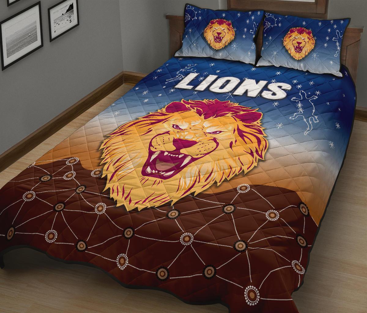 brisbane-lions-quilt-bed-set-simple-indigenous