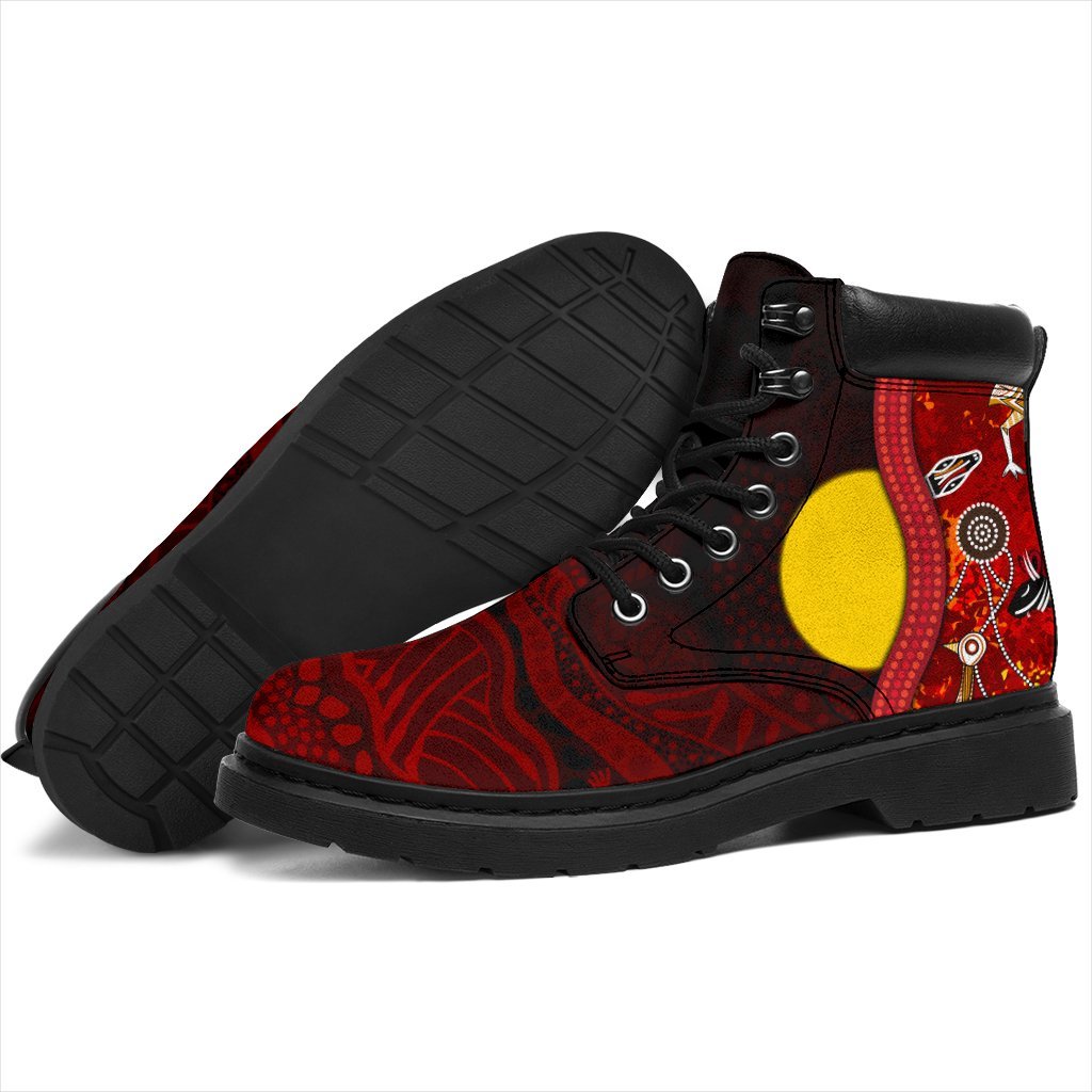 aboriginal-all-season-boots-red-indigenous-flag