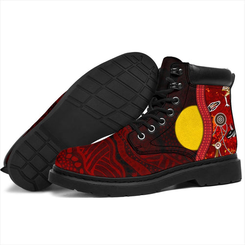 aboriginal-all-season-boots-red-indigenous-flag