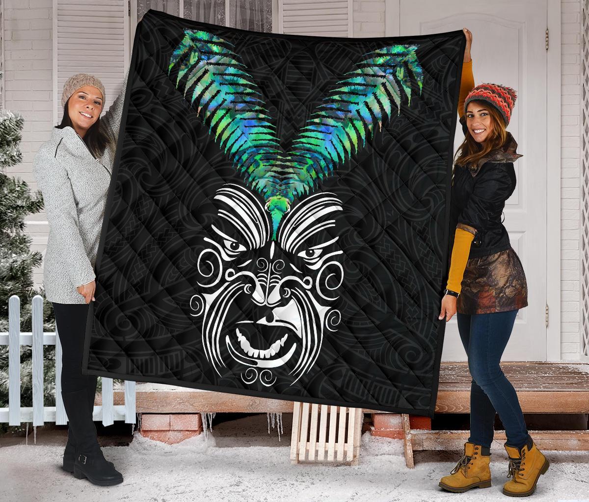 new-zealand-maori-moko-premium-quilt-paua-shell