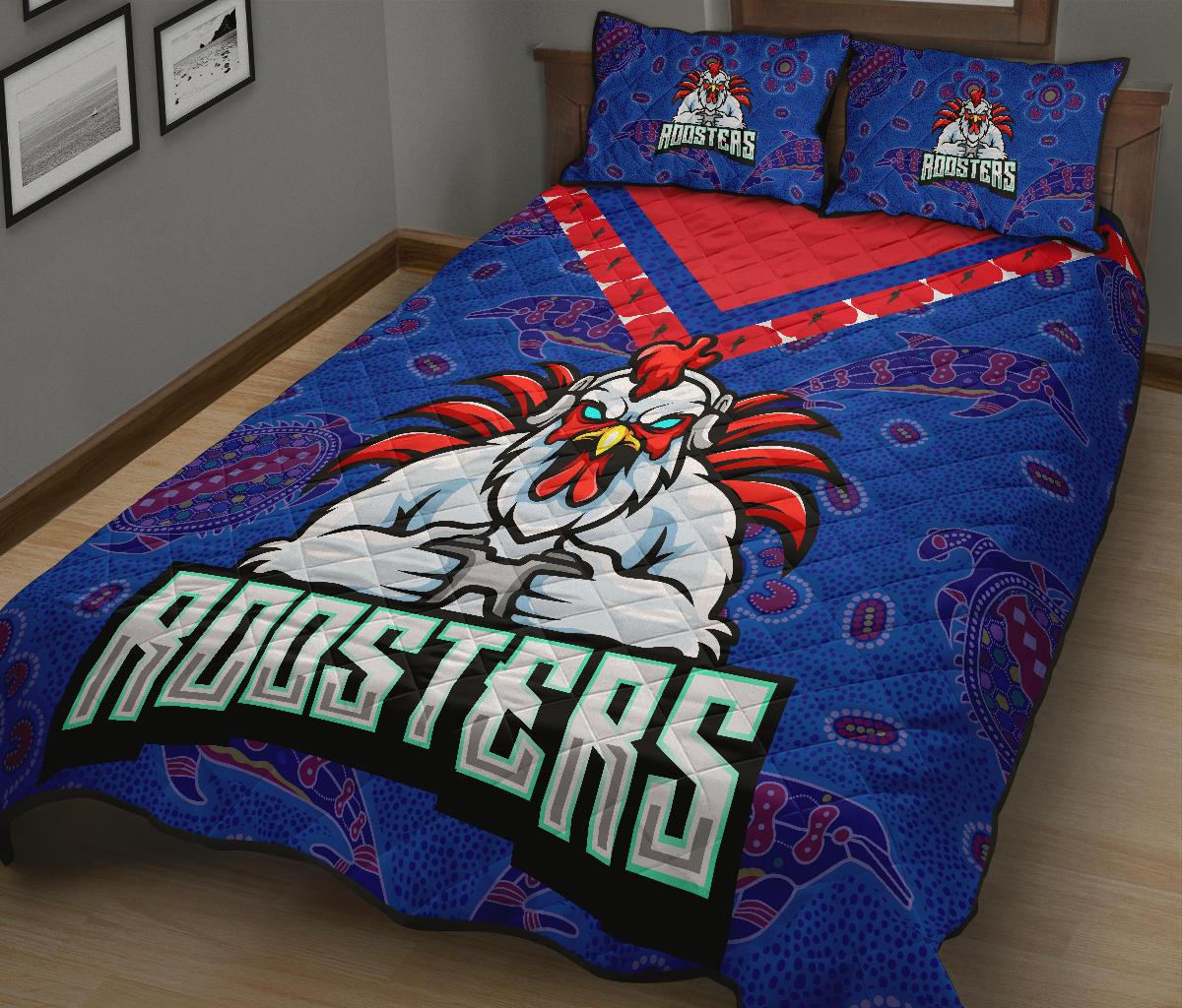 sydney-roosters-indigenous-anzac-quilt-bed-set-prairie-style