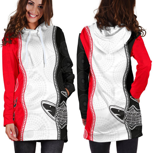 st-kilda-womens-hoodie-dress-aboriginal