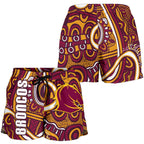 Broncos Rugby Women's Shorts Indigenous - Vibe Hoodie