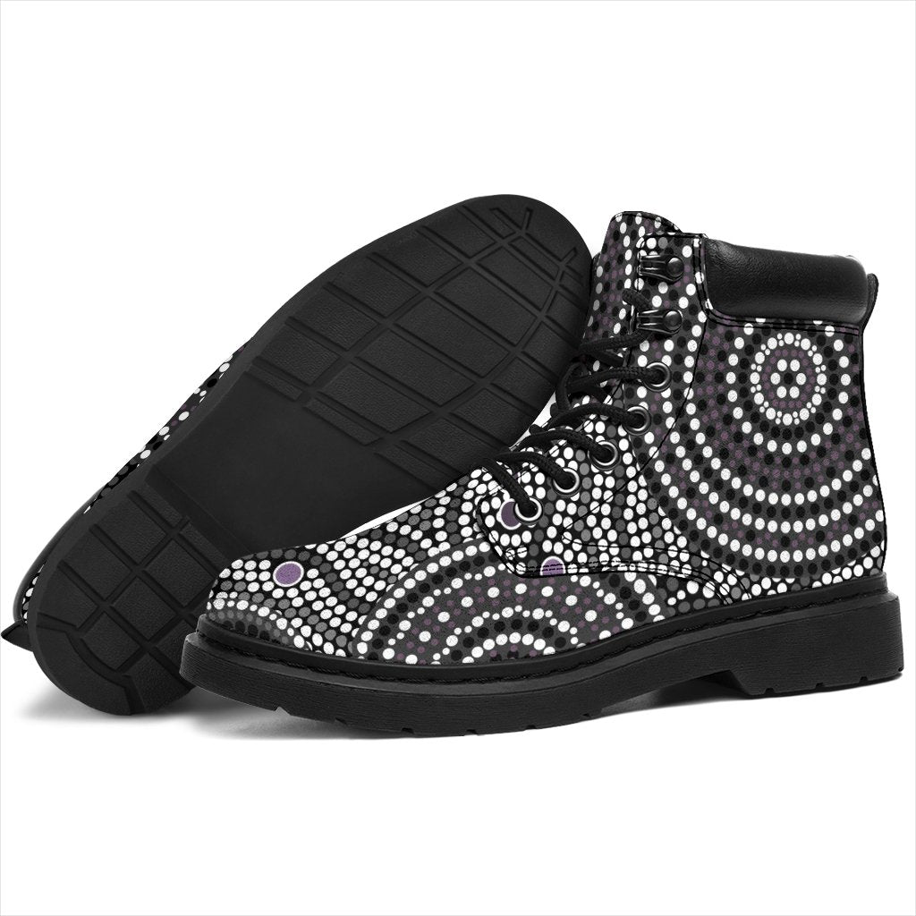 aboriginal-boots-circle-dot-painting-all-season-ver04