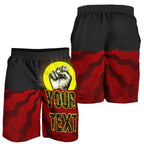 custom-aboriginal-mens-shorts-black-lives-matter-sun-dot-painting