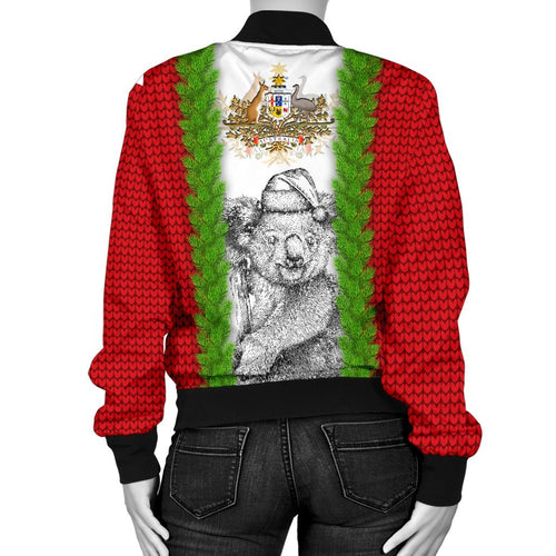 christmas-womens-bomber-jacket-merry-christmas-koala