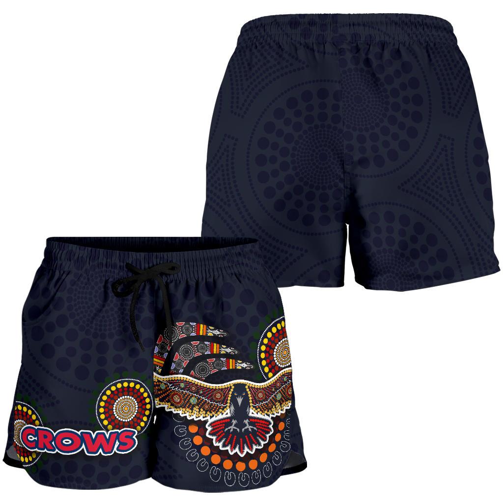 Adelaide Women Shorts Indigenous Crows - Vibe Hoodie