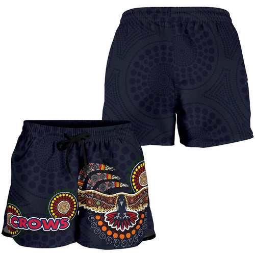 Adelaide Women Shorts Indigenous Crows - Vibe Hoodie