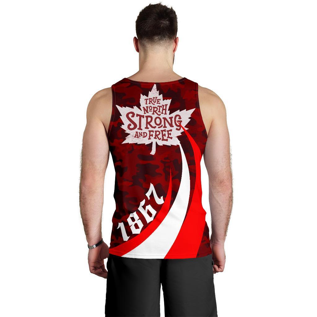 canada-true-north-strong-and-free-tank-top