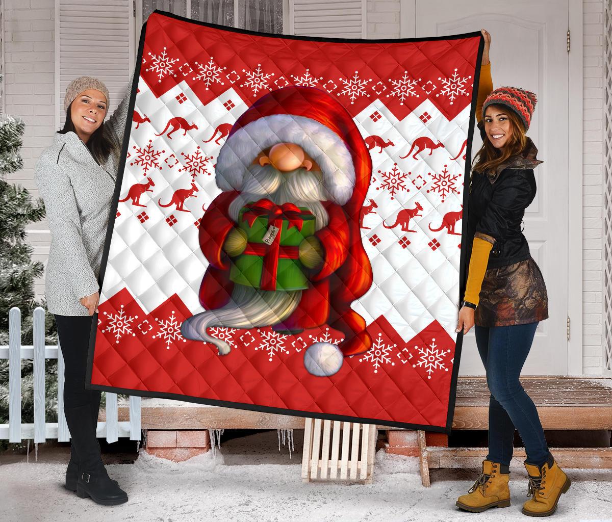 christmas-premium-quilts-christmas-gnome-coverlets-snowflakes