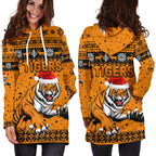 wests-christmas-womens-hoodie-dress-tigers-unique-vibes-orange