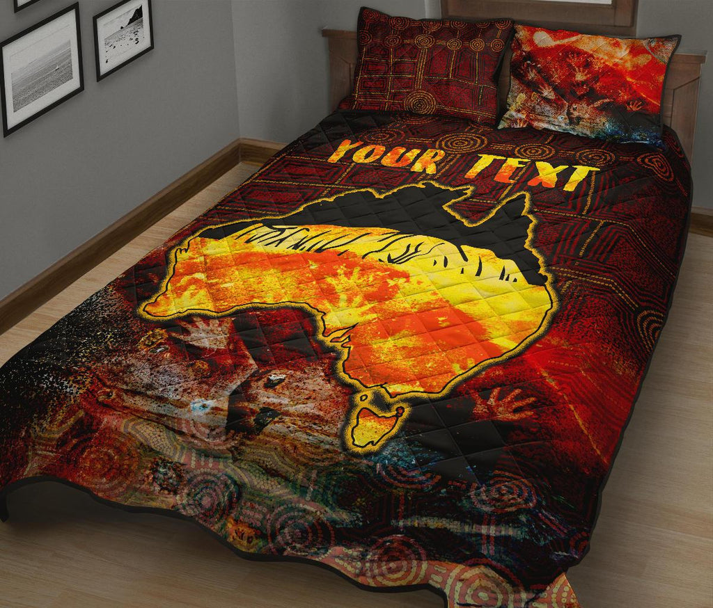 aboriginal-personalised-quilt-bed-set-anangu-custodians