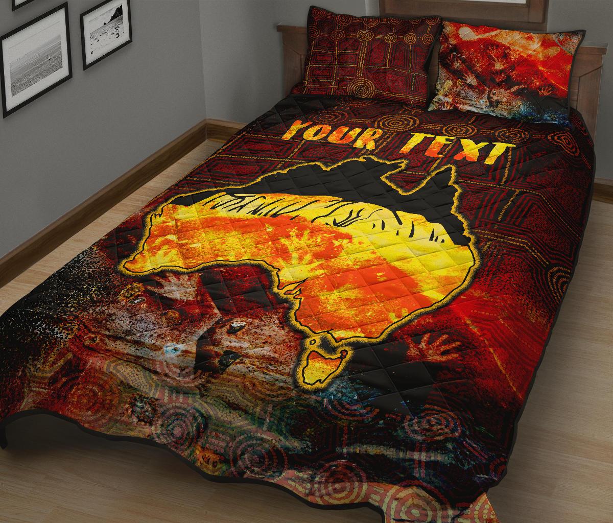 aboriginal-personalised-quilt-bed-set-anangu-custodians