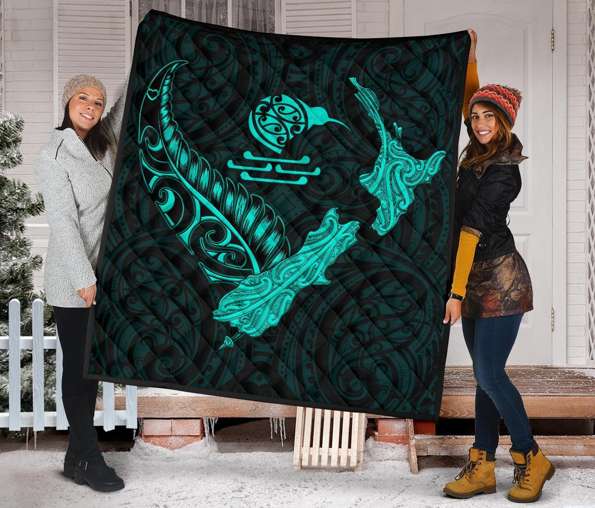 new-zealand-heart-premium-quilt-map-kiwi-mix-silver-fern-turquoise