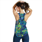 Racerback Tank - Opal Gemstone Top Tank Color Art - Women - Vibe Hoodie