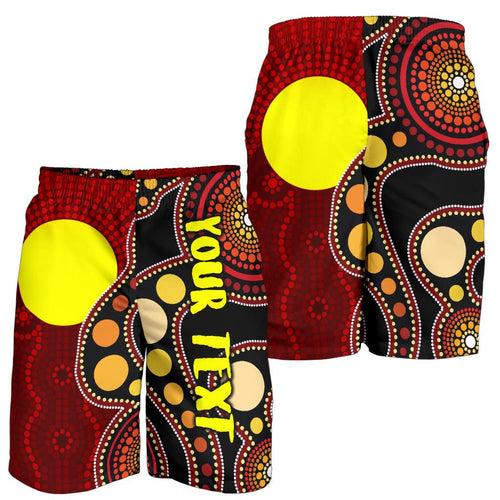 custom-mens-shorts-australia-aboriginal-lives-matter-flag