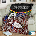 personalised-premium-blanket-aboriginal-dot-in-naidoc-week-style