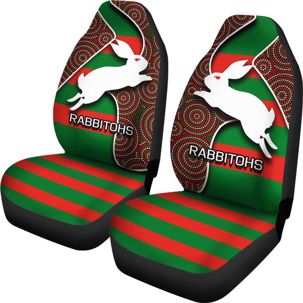 rabbitohs-car-seat-covers