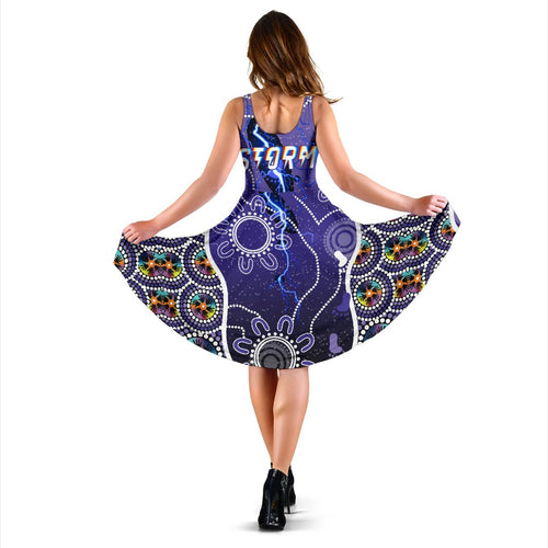 Melbourne Storm Women's Dress Indigenous - Vibe Hoodie