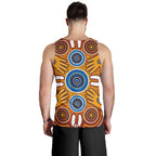 mens-tank-top-aboriginal-family-with-dot-painting-art