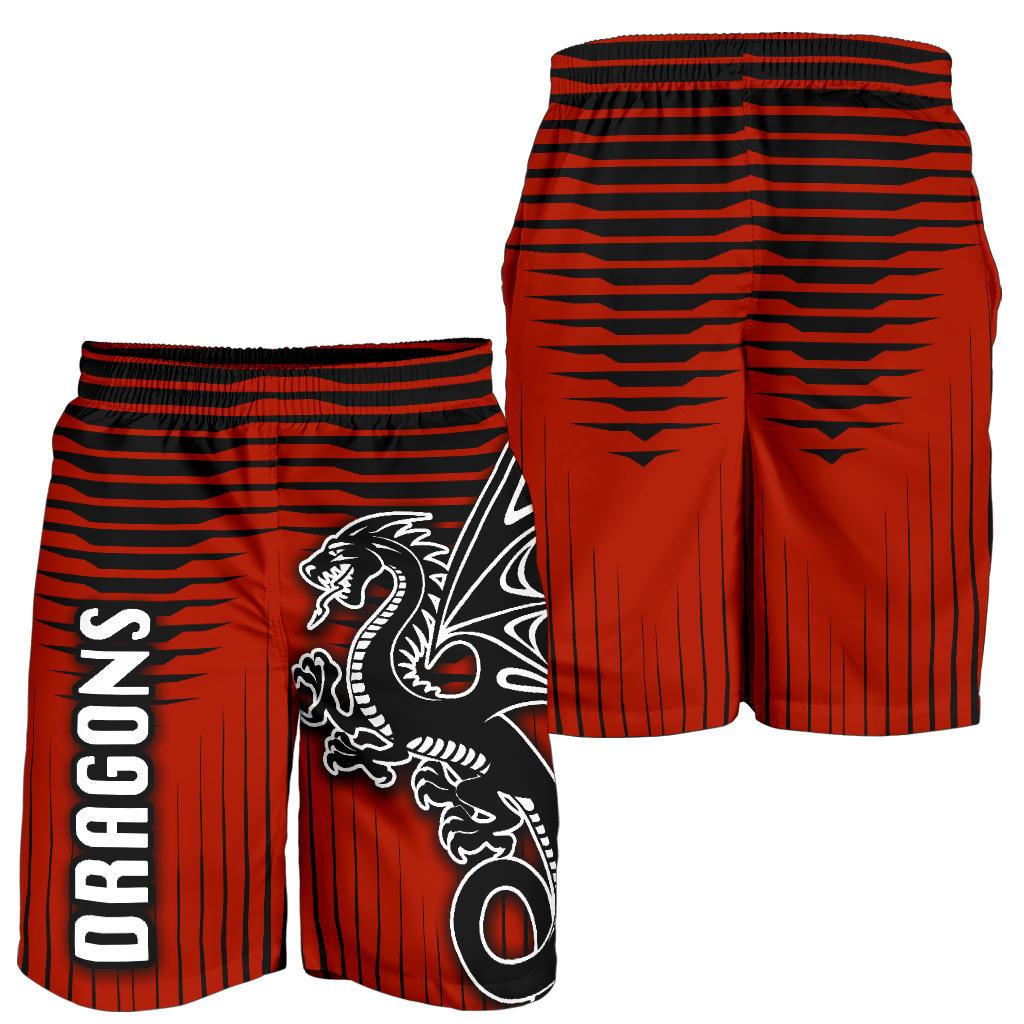 st-george-dragons-men-shorts-unique