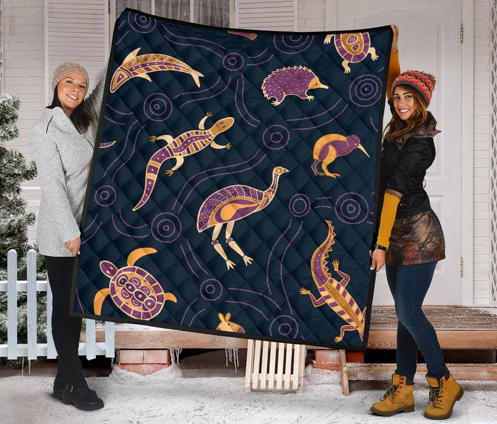 premium-quilt-indigenous-animals-patterns