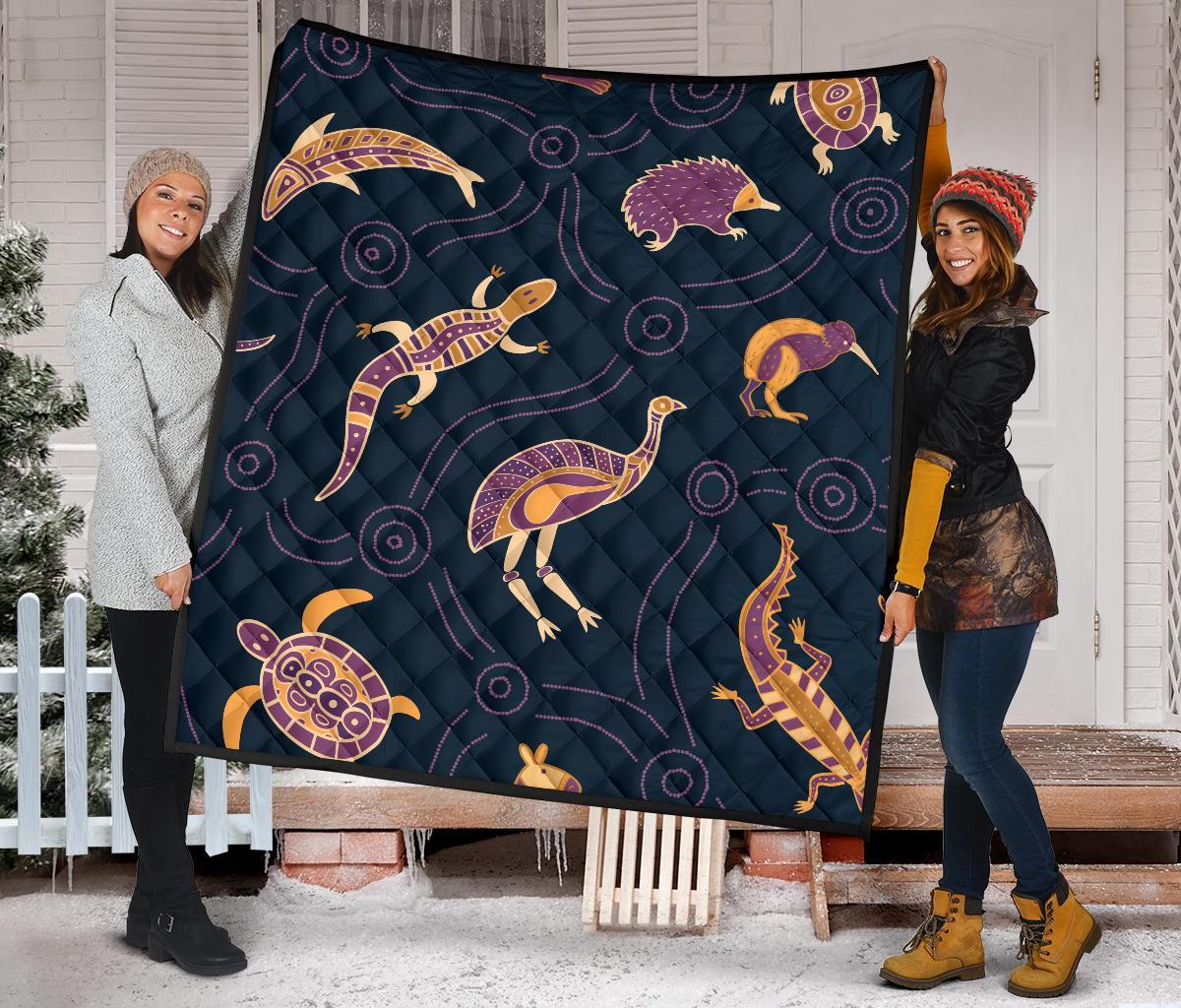 premium-quilt-indigenous-animals-patterns