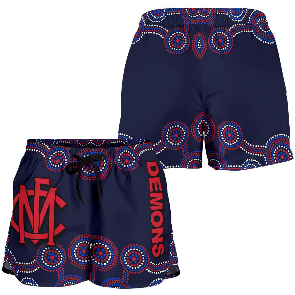 Demons All Over Print Women's Shorts - Vibe Hoodie