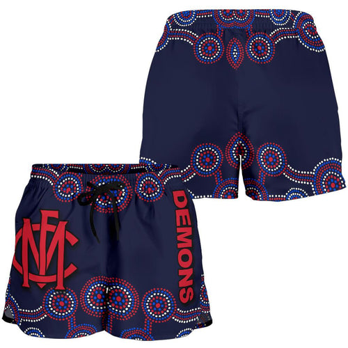 Demons All Over Print Women's Shorts - Vibe Hoodie