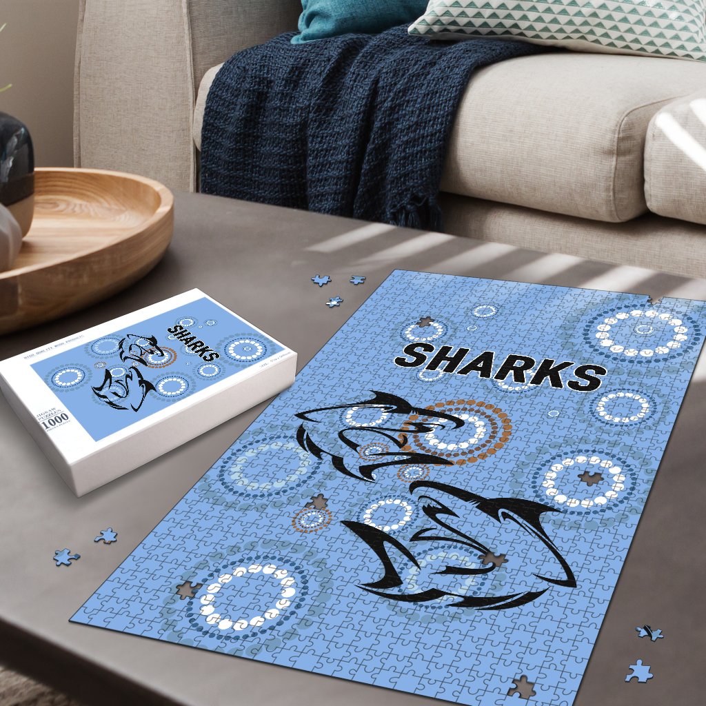 cronulla-premium-wood-jigsaw-puzzle-sharks-unique-indigenous