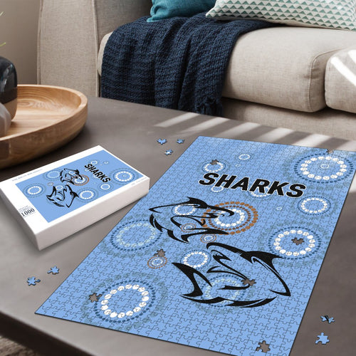 cronulla-premium-wood-jigsaw-puzzle-sharks-unique-indigenous