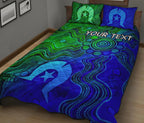 custom-aboriginal-quilt-bed-set-torres-strait-islands-flag