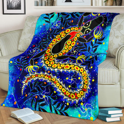 aboriginal-premium-blanket-indigenous-crocodile
