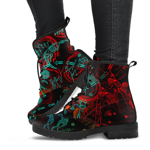 leather-boots-kangaroo-adults-indigenous-art