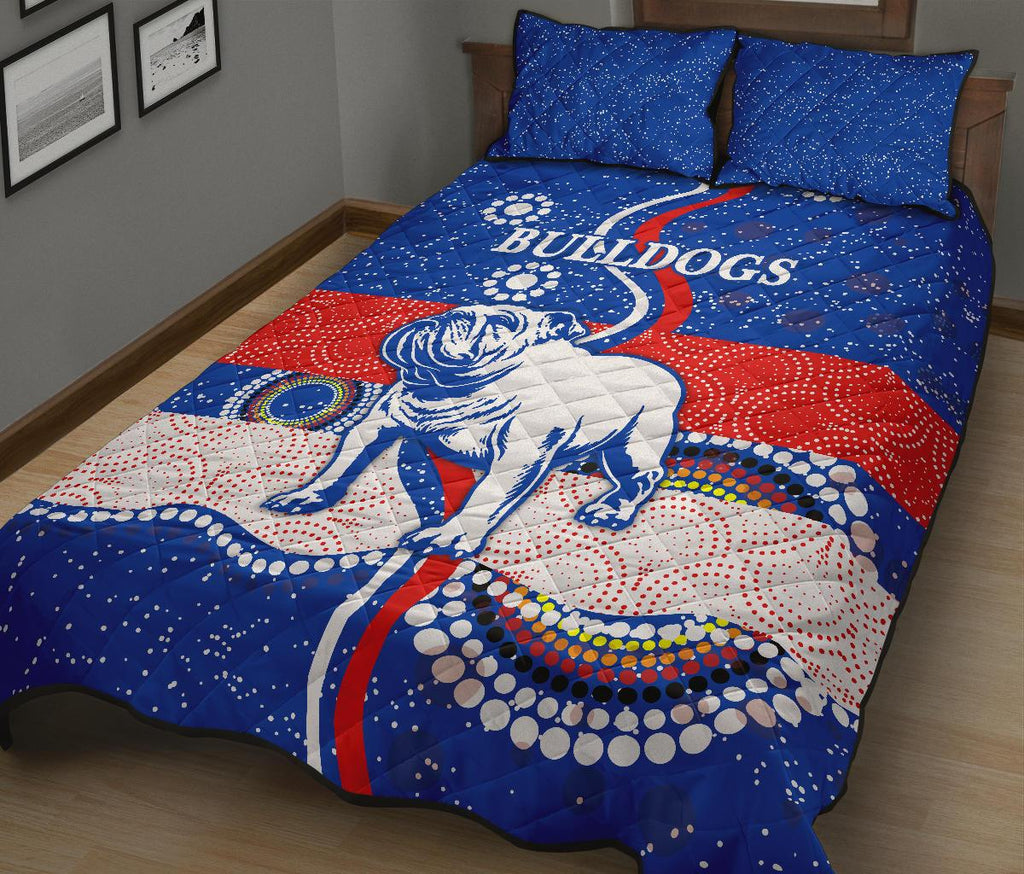 western-quilt-bed-set-bulldogs-unique-indigenous