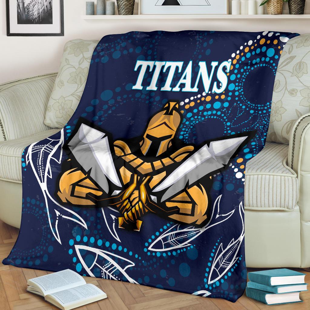 gold-coast-premium-blanket-titans-gladiator-indigenous