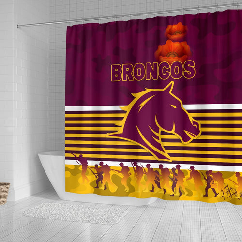 brisbane-broncos-shower-curtain-anzac-day-simple-style-maroon
