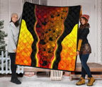 premium-quilts-aboriginal-patterns-coverlets-golden-style
