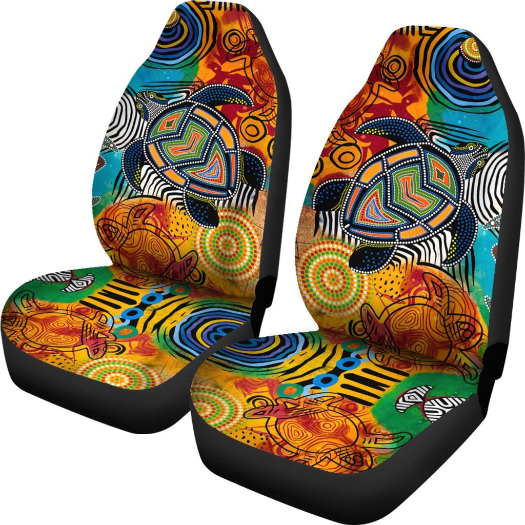 aboriginal-car-seat-covers-turtle-indigenous-art