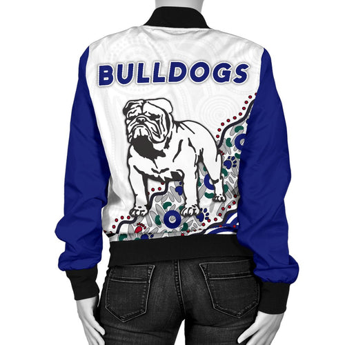 bulldogs-women-bomber-jacket-indigenous