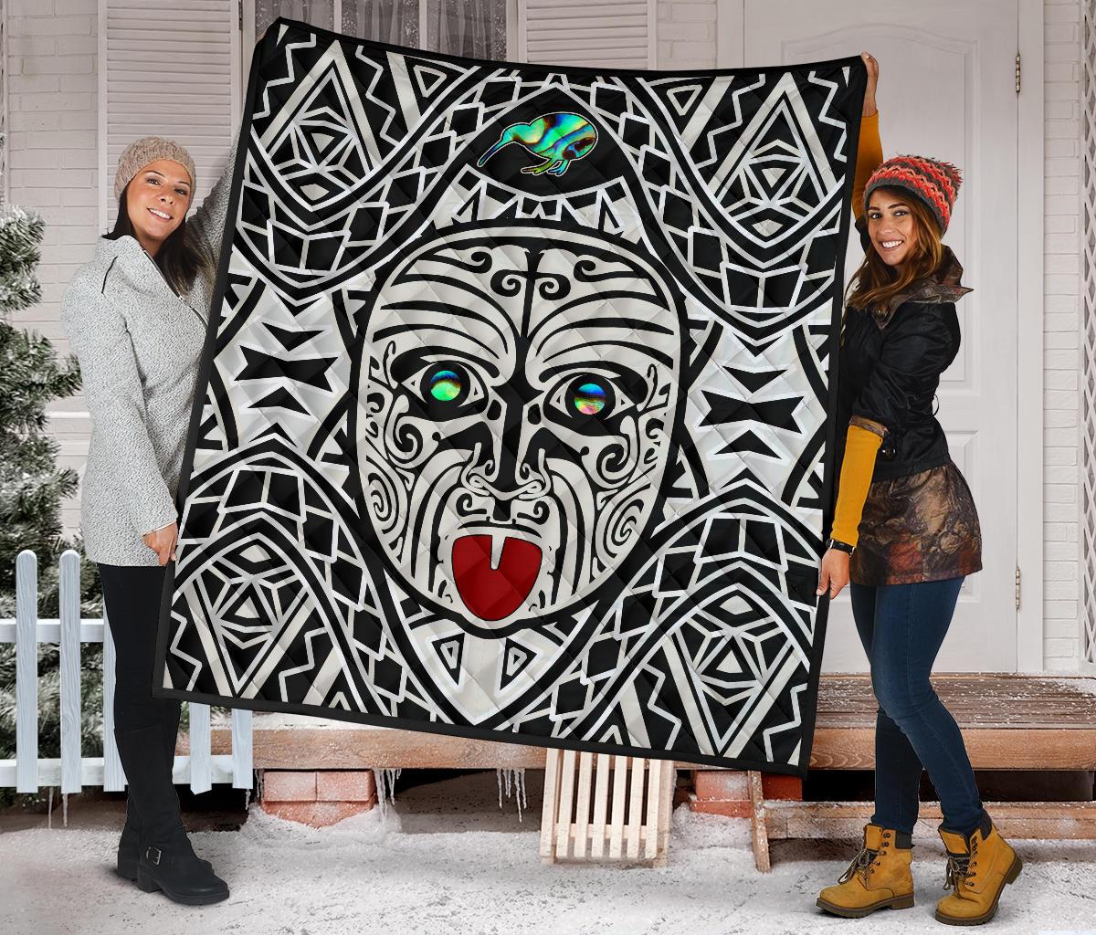 integrity-maori-ta-moko-premium-quilt-kiwi-and-paua