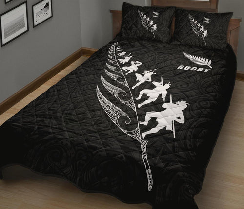 quilt-bed-set-nz-rugby-haka-black