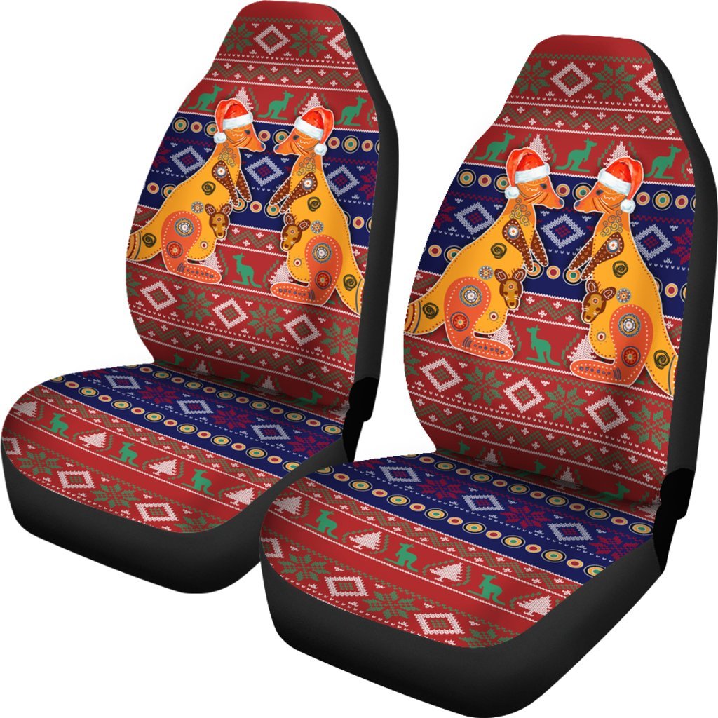 christmas-car-seat-cover-mother-kangaroo-in-christmas